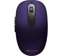 CANYON MW-9 2 in 1 Wireless optical mouse with 6 buttons  DPI 800/1000/1200/1500  2 mode(BT/ 2.4GHz)  Battery AA*1pcs  Violet  silent switch ( CNS CMSW09V CNS CMSW09V ) Datora pele