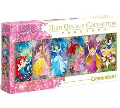 Clementoni Puzzle High Quality Collection Panorama Disney Princess 1000pcs