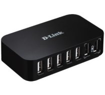 D-link 7-Port USB Hub Black