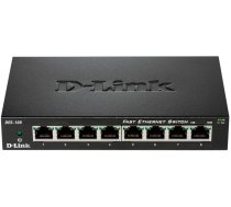 D-link Ethernet Switch DES-108/E Unmanaged, Desktop, 10/100 Mbps (RJ-45) ports quantity 8