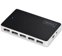Digitus HUB 10-port USB2.0 Black