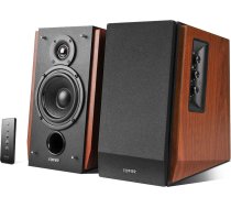 Edifier R1700BT 2.0 Bluetooth Bookshelf Speakers (Pair) - black/brown