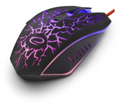 Esperanza 6-pogu optiskā Datorspēļu pele EGM211 Lightning