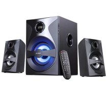 Famp;D F380X speaker set Universal Black 2.1 channels 13 W Bluetooth 6924053404674 F380X (6924053404674) ( JOINEDIT54895507 ) datoru skaļruņi
