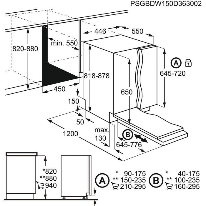 AEG FSE62417P product photo