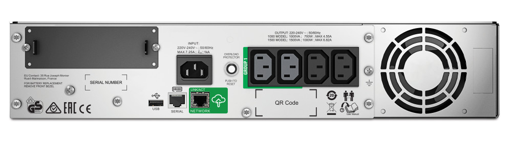 APC Smart-UPS SMT1000RMI2UC product photo