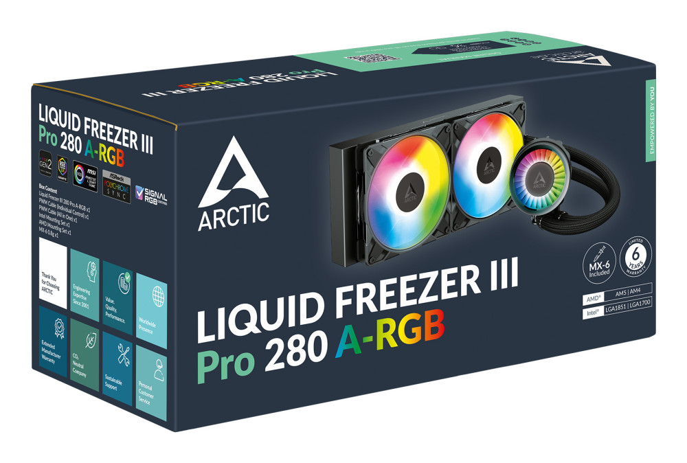 Arctic Liquid Freezer III Pro 280 product photo