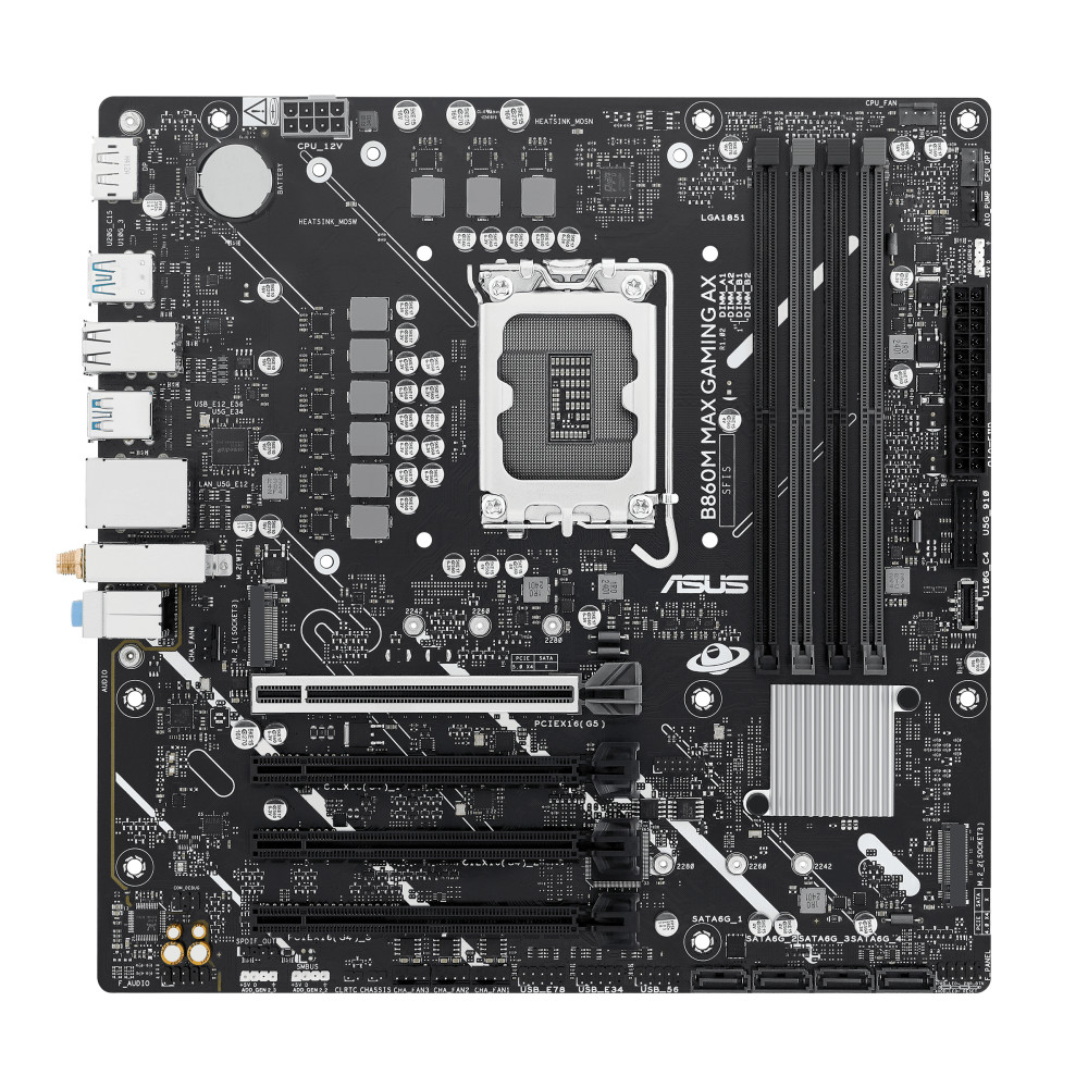 Asus B860M Max Gaming AX product photo