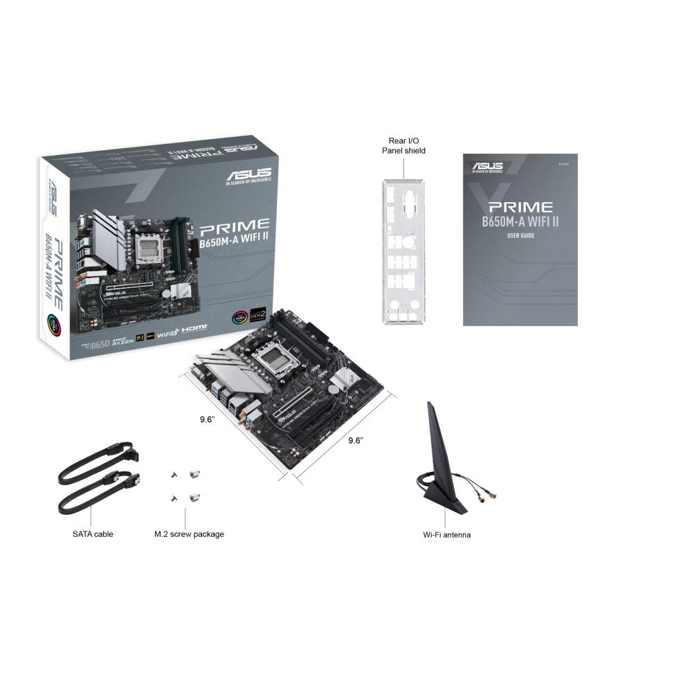 Asus Prime B650M-A WIFI II product photo