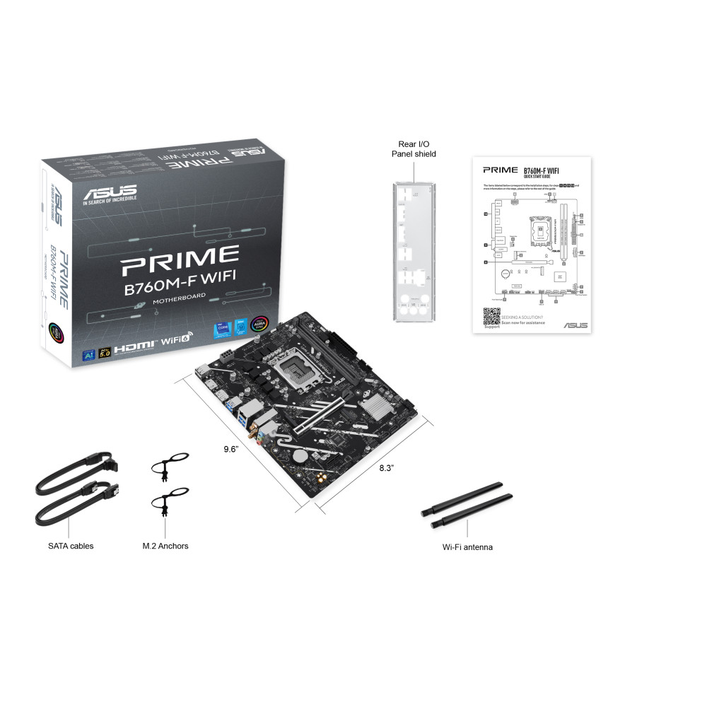 Asus Prime B760M-F WIFI product photo