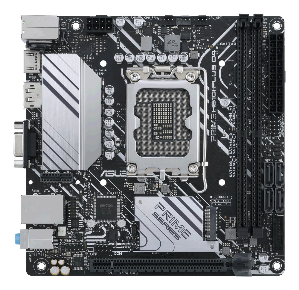 Asus PRIME H610I-PLUS product photo