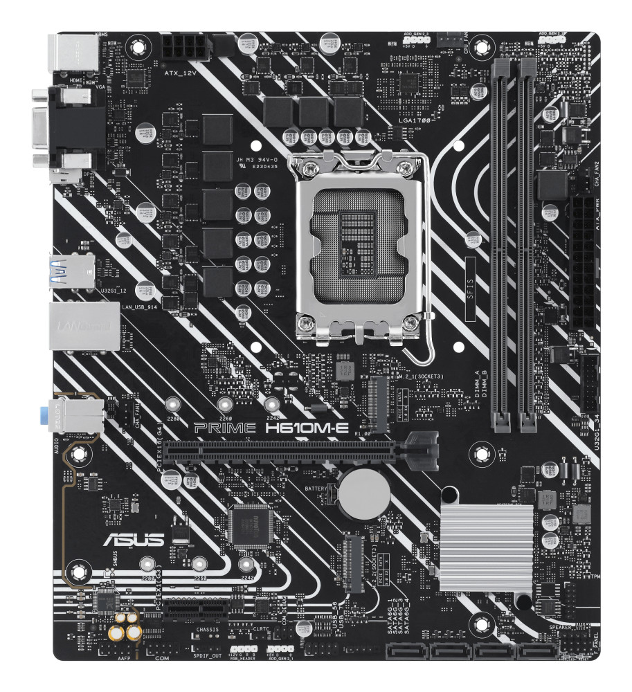 Asus PRIME H610M-E product photo