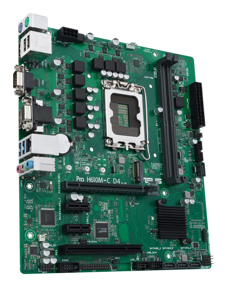 ASUS PRO H610M-C D4-CSM product photo