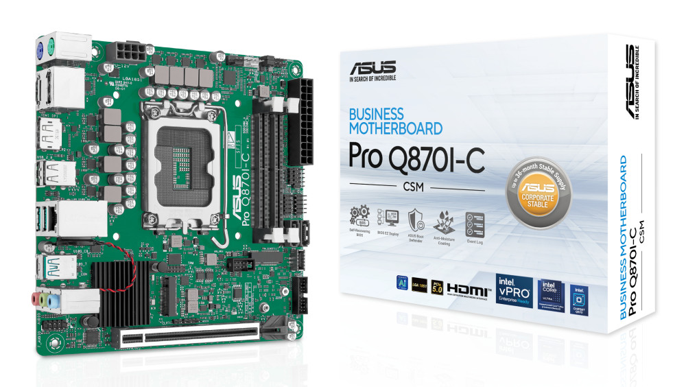 Asus Pro Q870I-C-CSM product photo