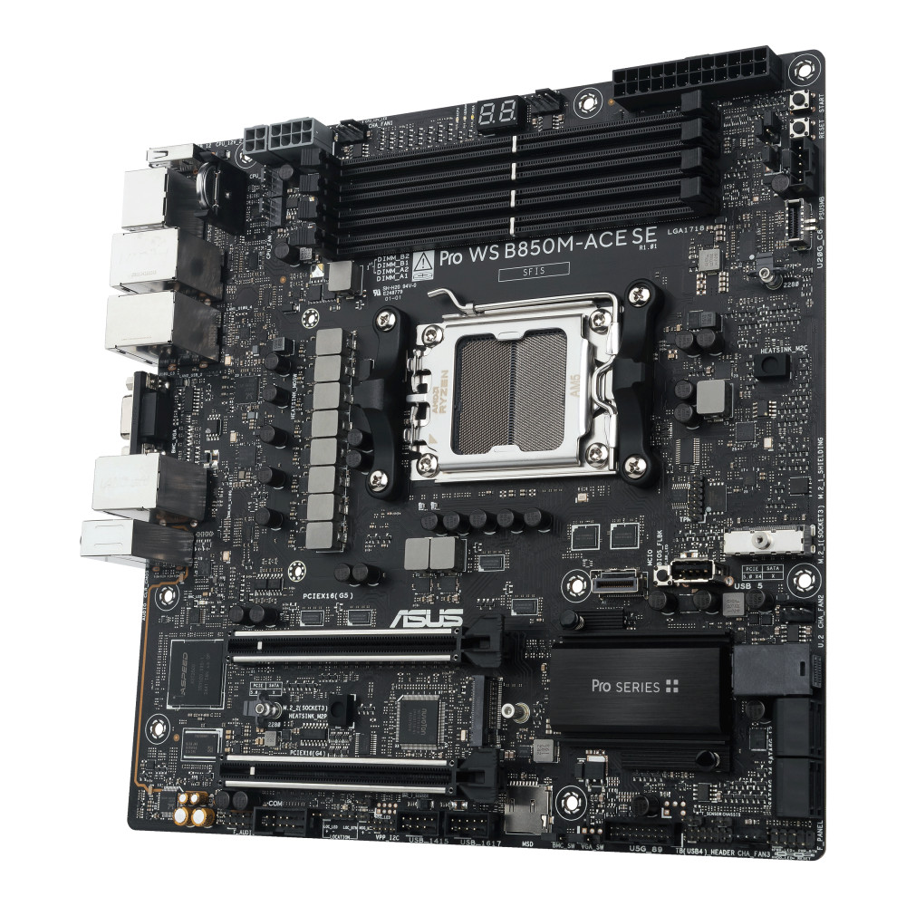 Asus PRO WS B850M-ACE SE product photo