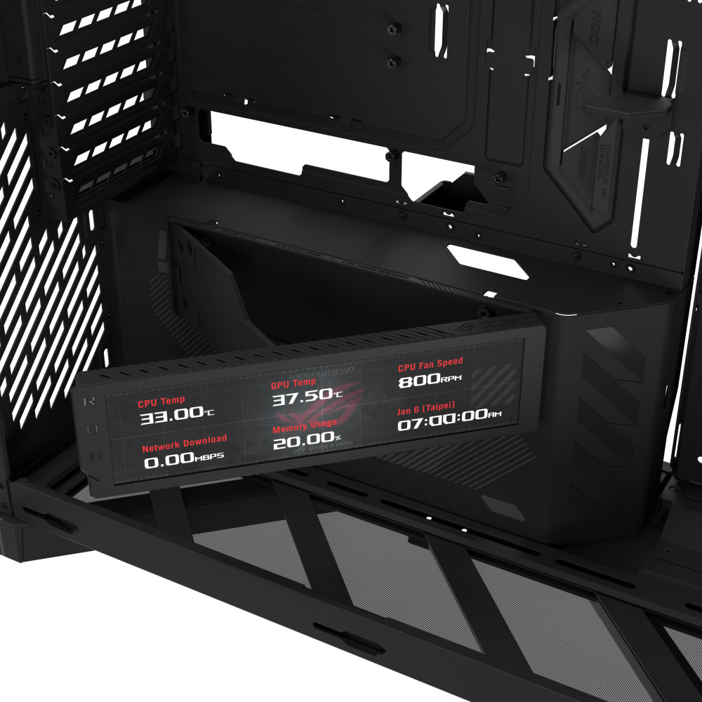 ASUS ROG CRONOX GR801 CURVE TG ARGB product photo