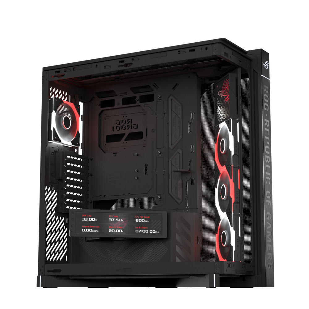 ASUS ROG CRONOX GR801 CURVE TG ARGB product photo