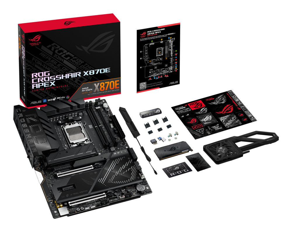 Asus ROG CROSSHAIR X870E APEX product photo