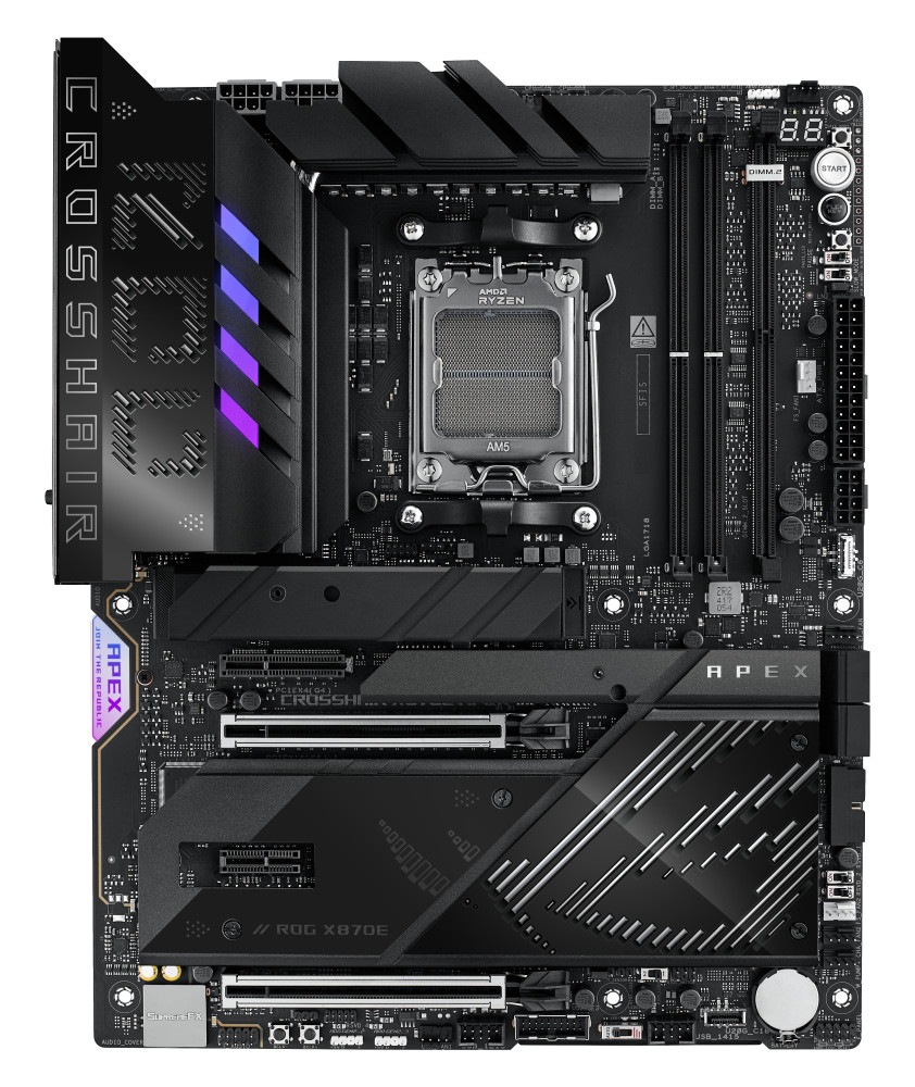 Asus ROG CROSSHAIR X870E APEX product photo