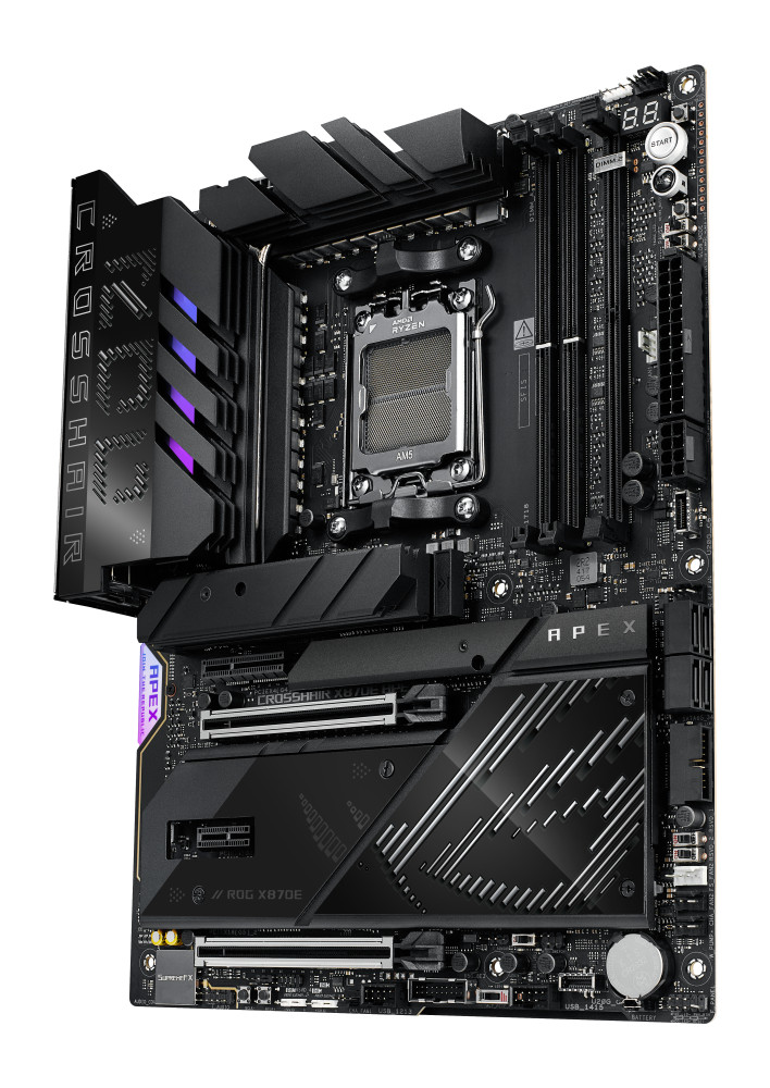 Asus ROG CROSSHAIR X870E APEX product photo