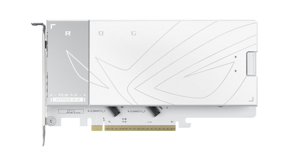 Asus ROG CROSSHAIR X870E GLACIAL product photo