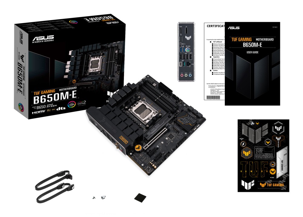 ASUS TUF GAMING B650M-E product photo