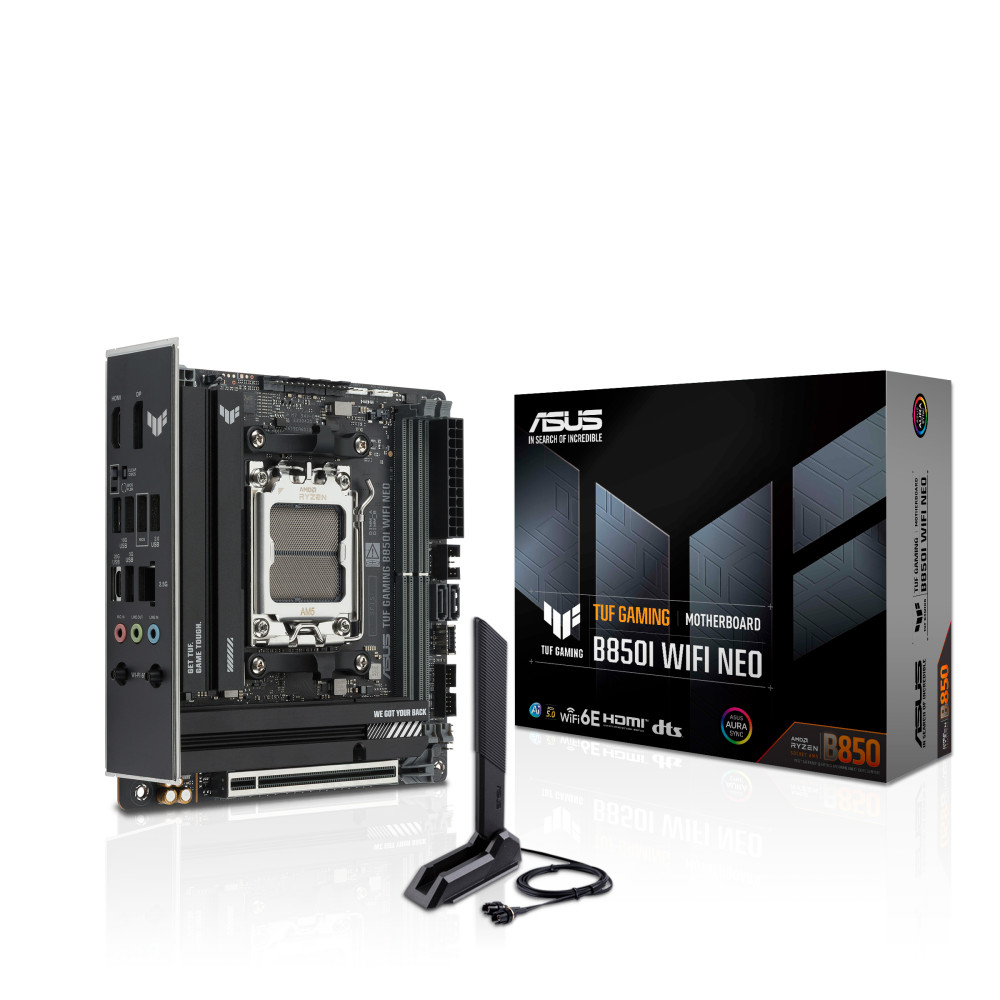 Asus TUF GAMING B850I WIFI NEO product photo