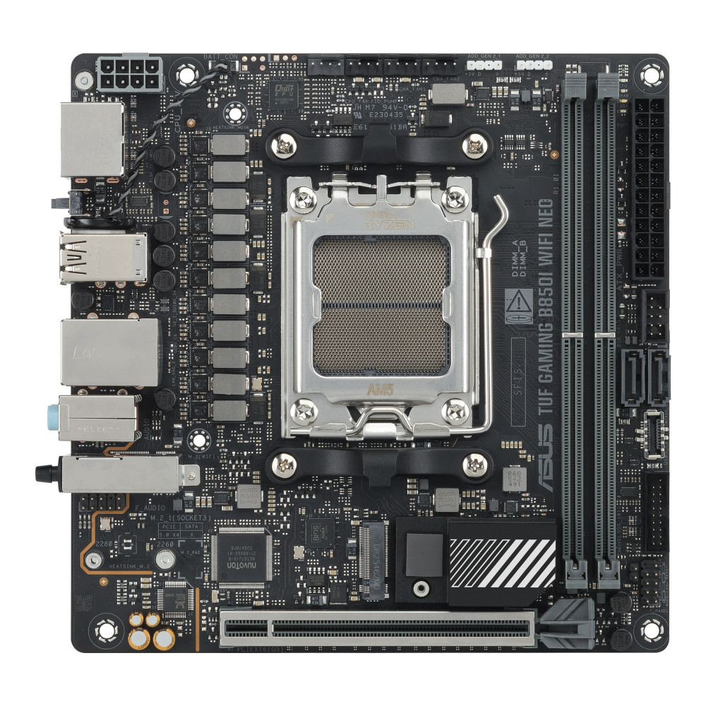 Asus TUF GAMING B850I WIFI NEO product photo