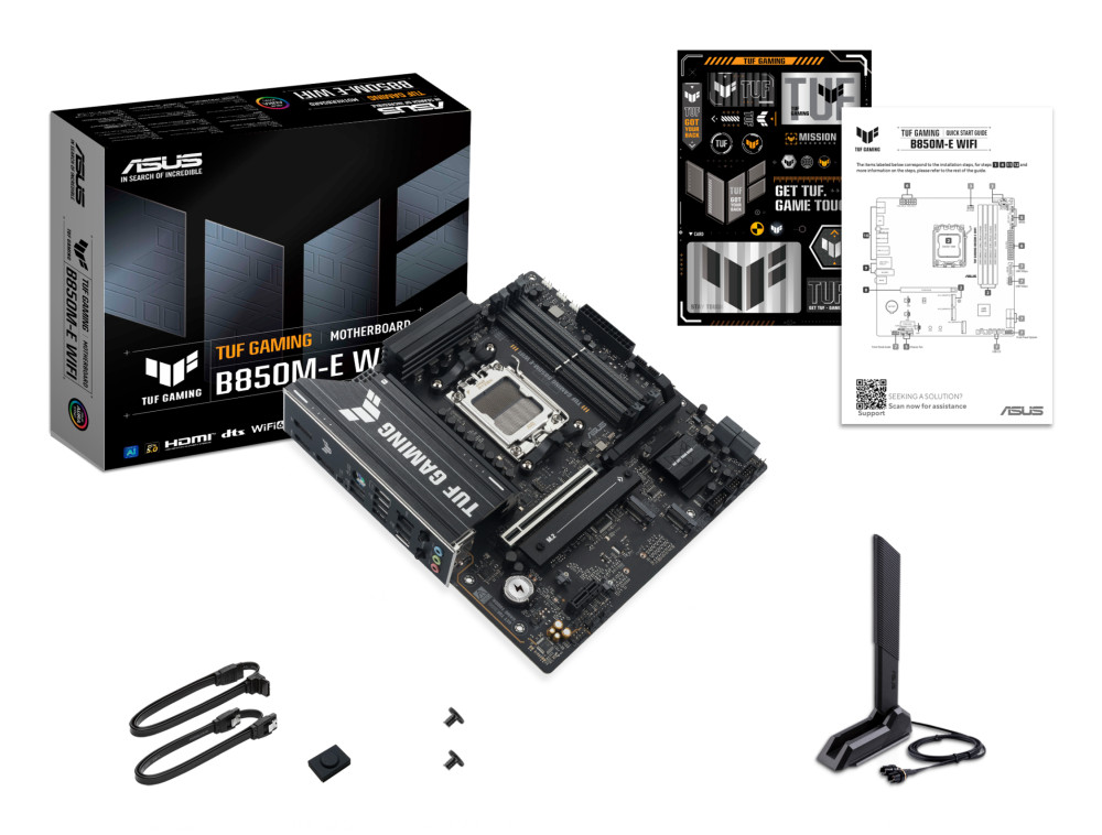 Asus TUF GAMING B850M-E WIFI product photo