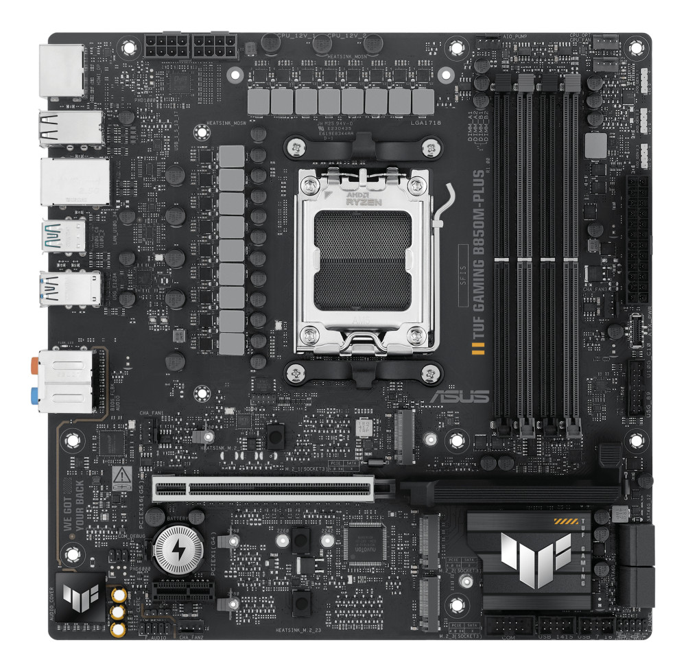 Asus TUF GAMING B850M-PLUS product photo