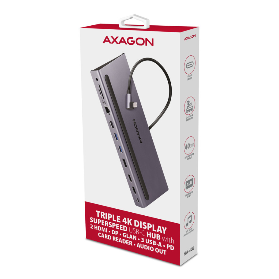 Axagon HMC-4KX3 product photo