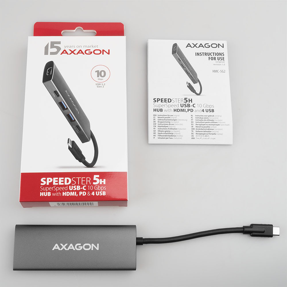 Axagon HMC-5G2 product photo