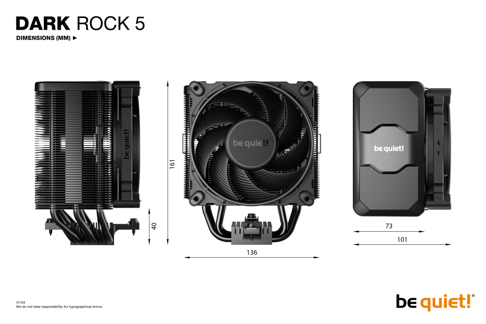 Be quiet! Dark Rock 5 product photo
