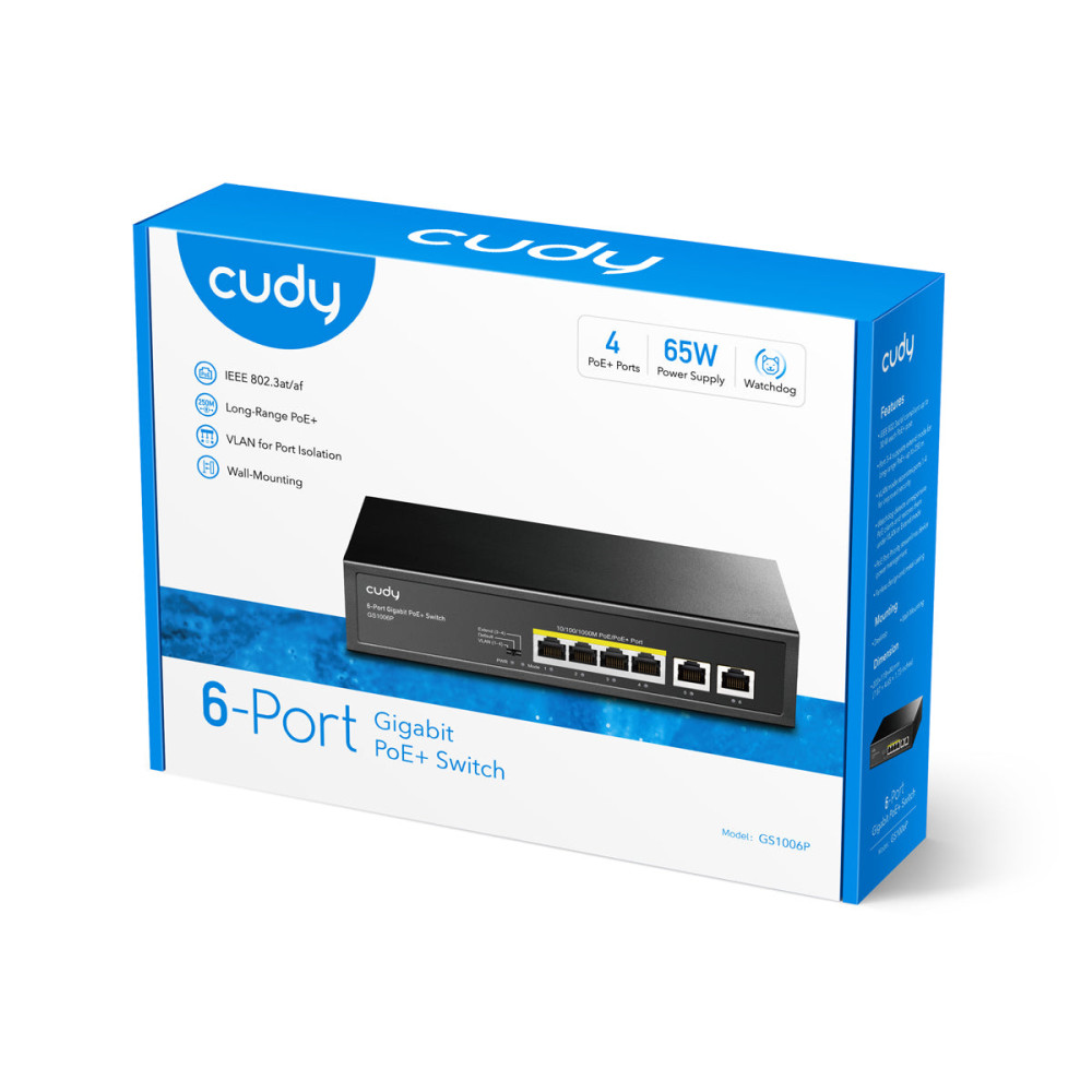 Cudy GS1006P product photo