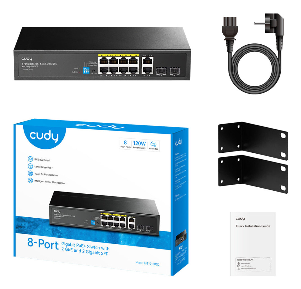Cudy GS1010PS2 product photo