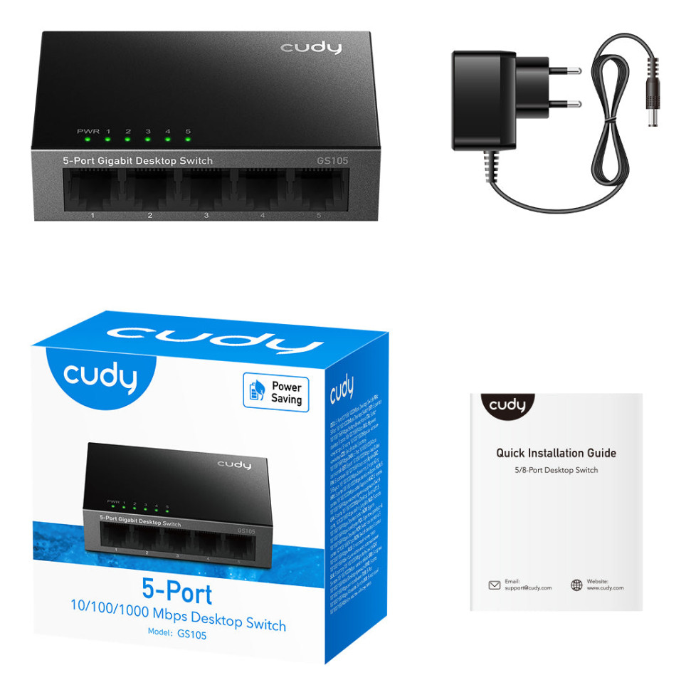 Cudy GS105 product photo