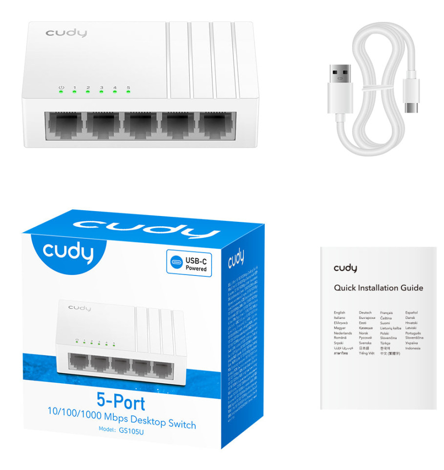 Cudy GS105U product photo