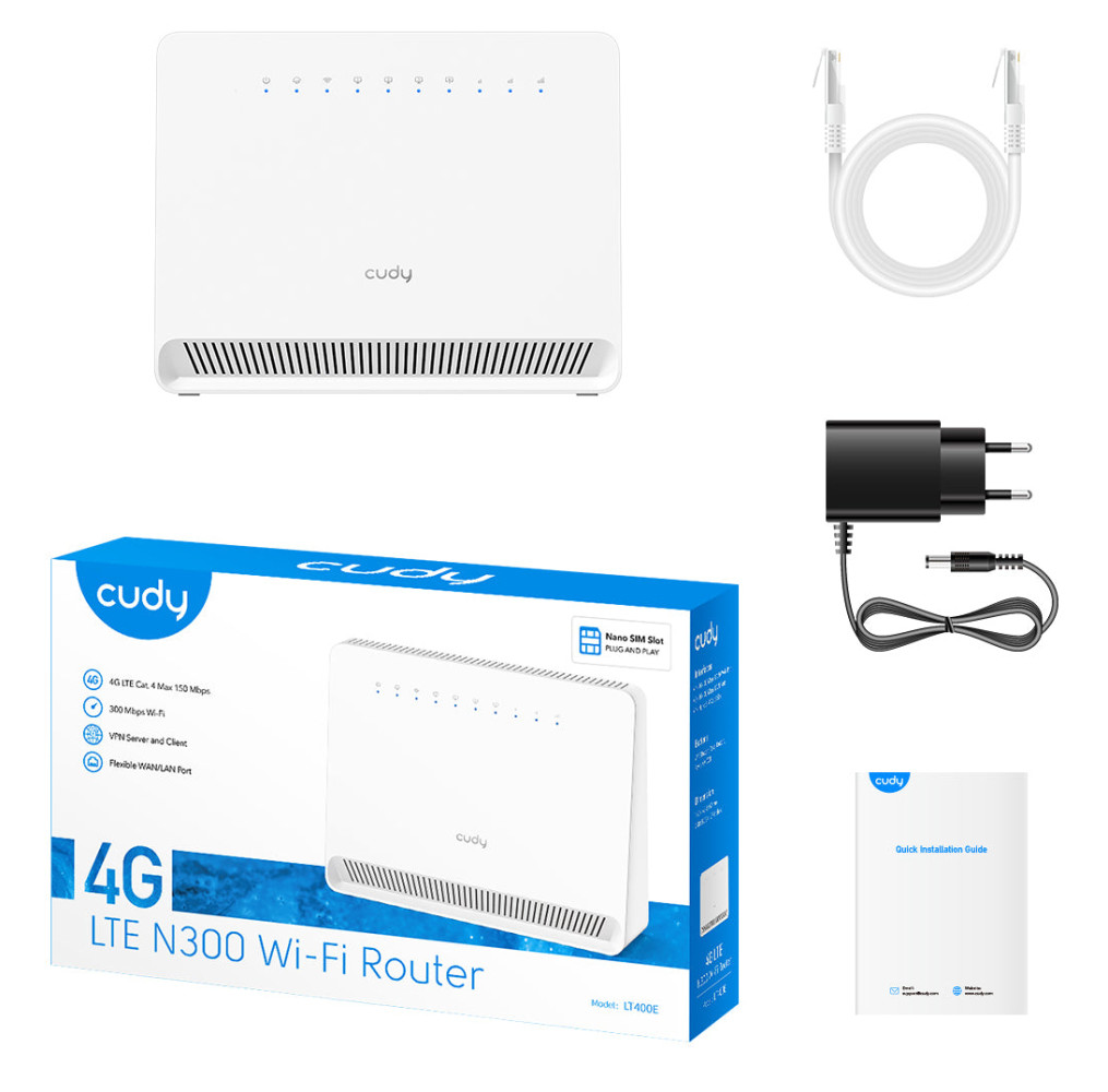 Cudy Lt400e product photo