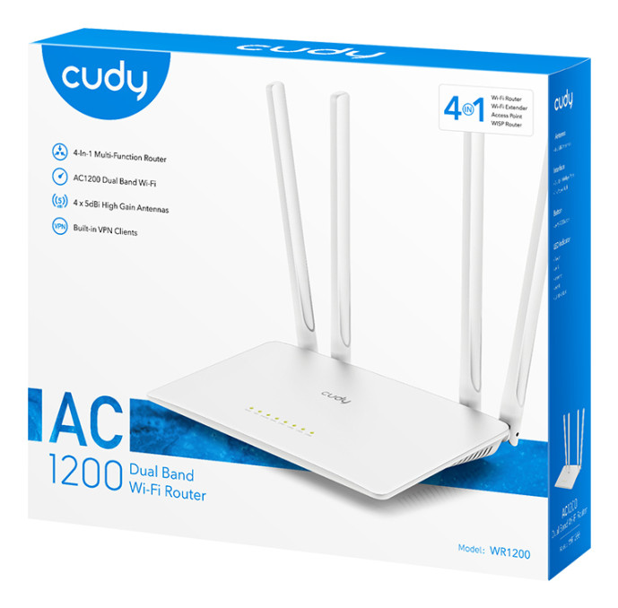 Cudy WR1200 product photo