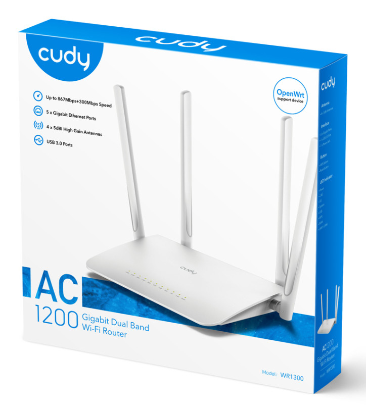 Cudy WR1300 product photo