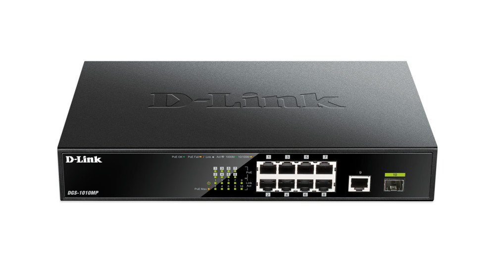 D-Link DGS-1010MP/E product photo