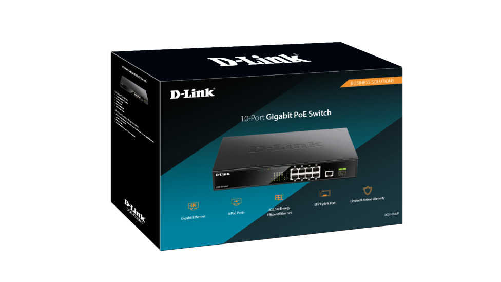 D-Link DGS-1010MP/E product photo