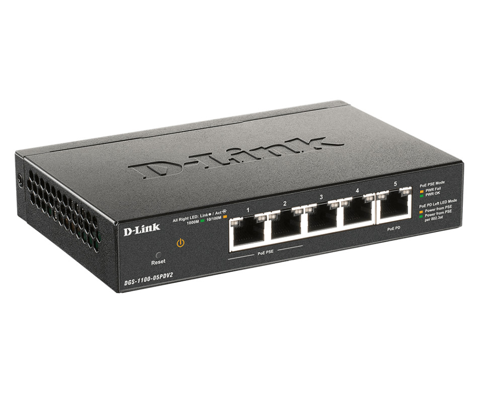D-Link DGS-1100-05PDV2 product photo