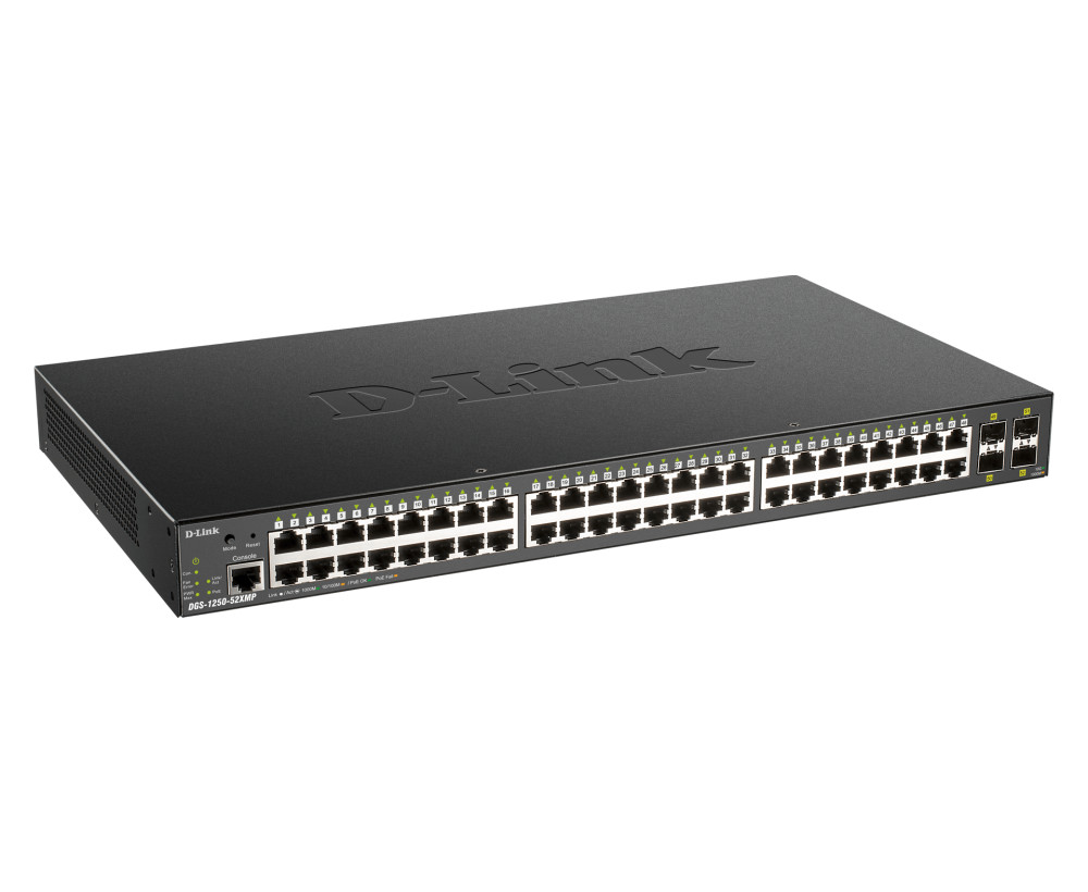 D-Link DGS-1250-52XMP/E product photo
