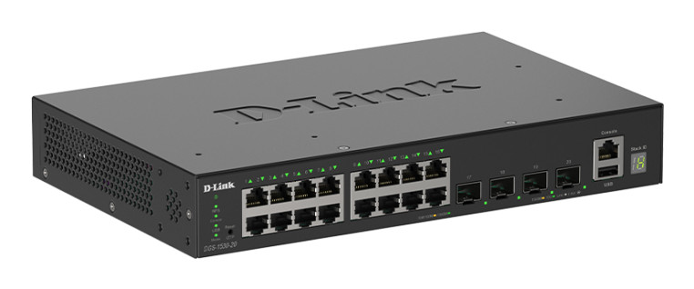 D-Link DGS-1530-20/E product photo
