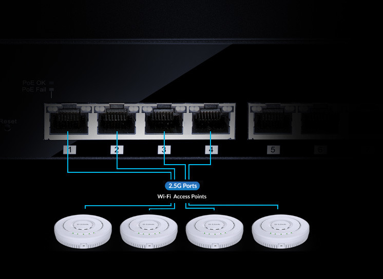 D-Link DMS-108/E product photo