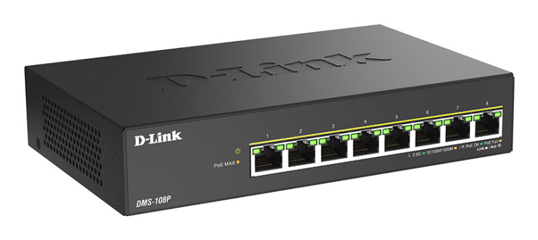 D-Link DMS-108P/E product photo