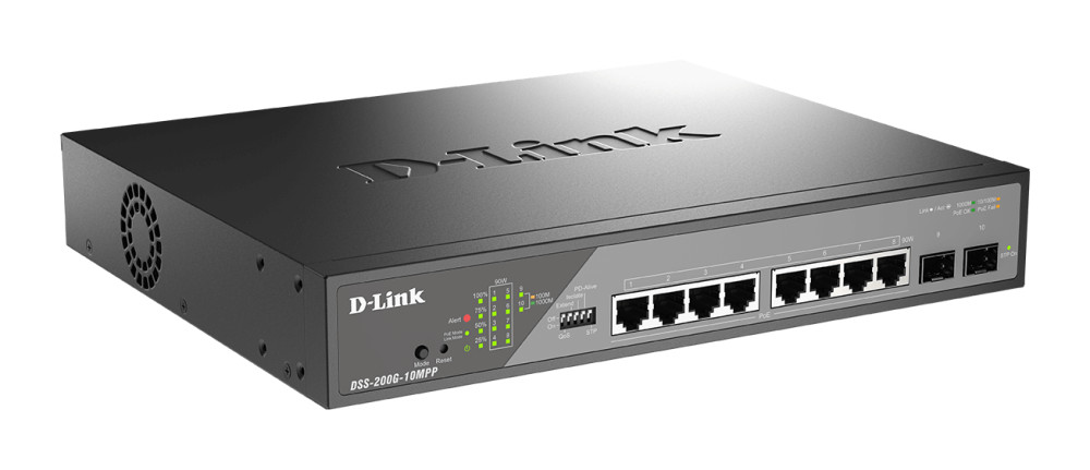 D-Link DSS-200G-10MPP/E product photo