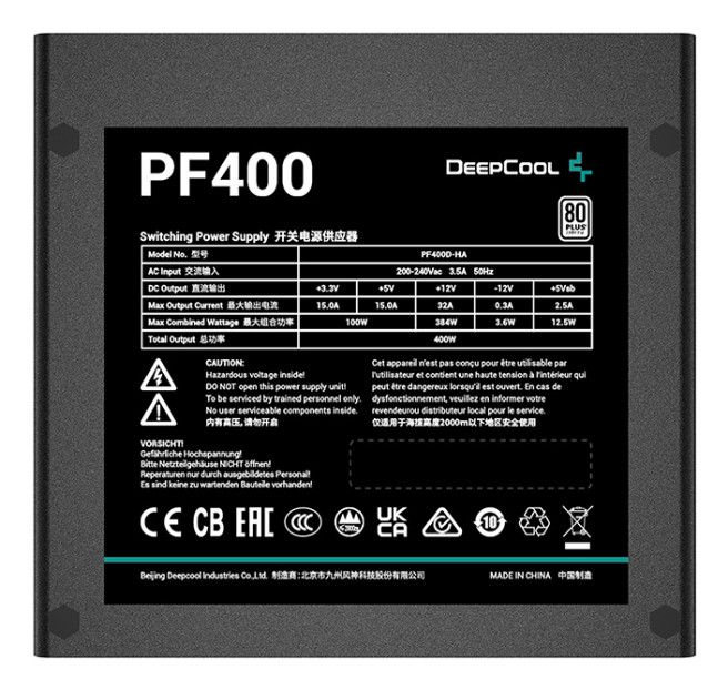 Deepcool PF400 product photo
