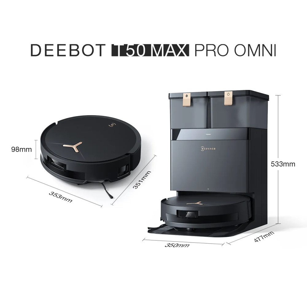 Ecovacs Deebot T50 Max Pro product photo